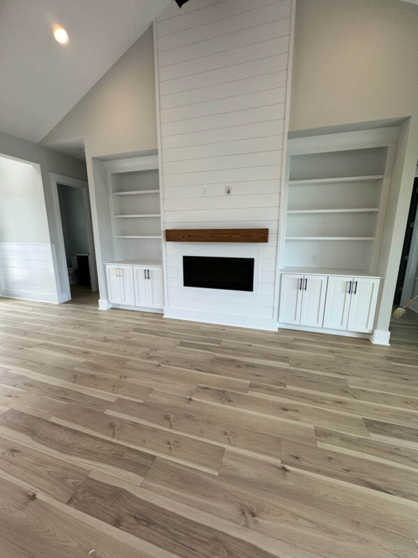 Laminate flooring living room